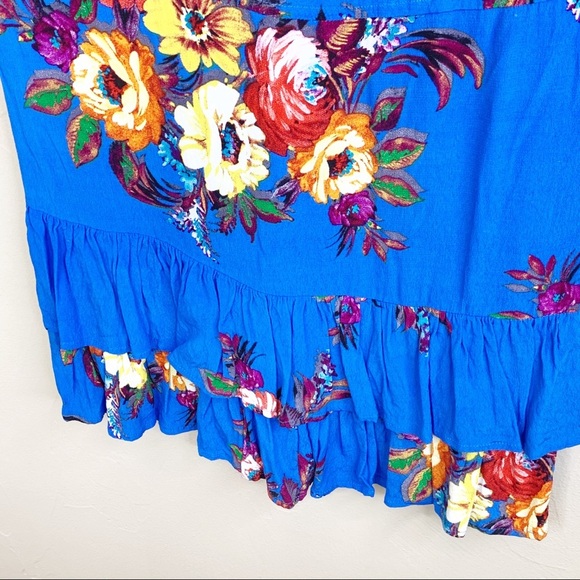 Anthro Konrad + Joseph Mandra Floral Ruffle Tunic - Picture 5 of 9